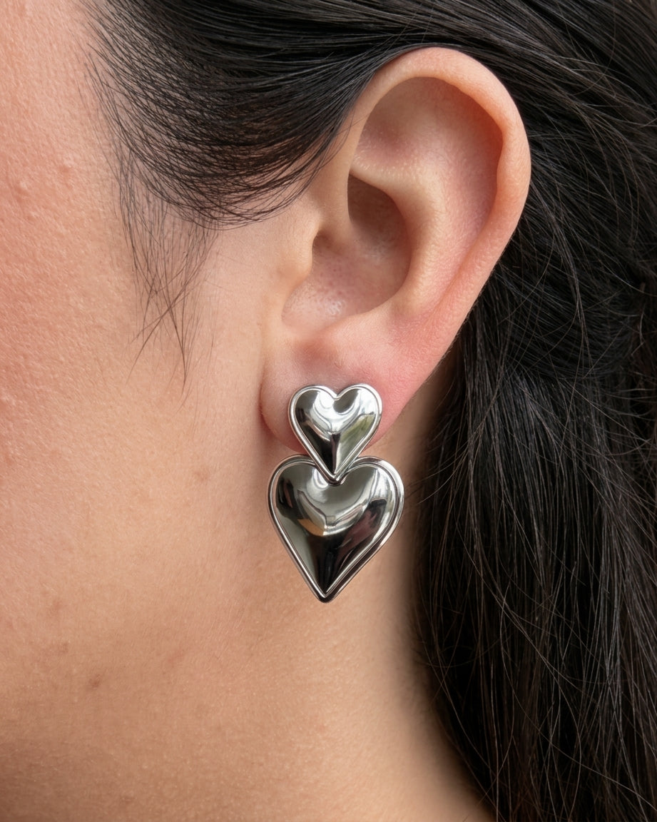 Paris Earrings Silver