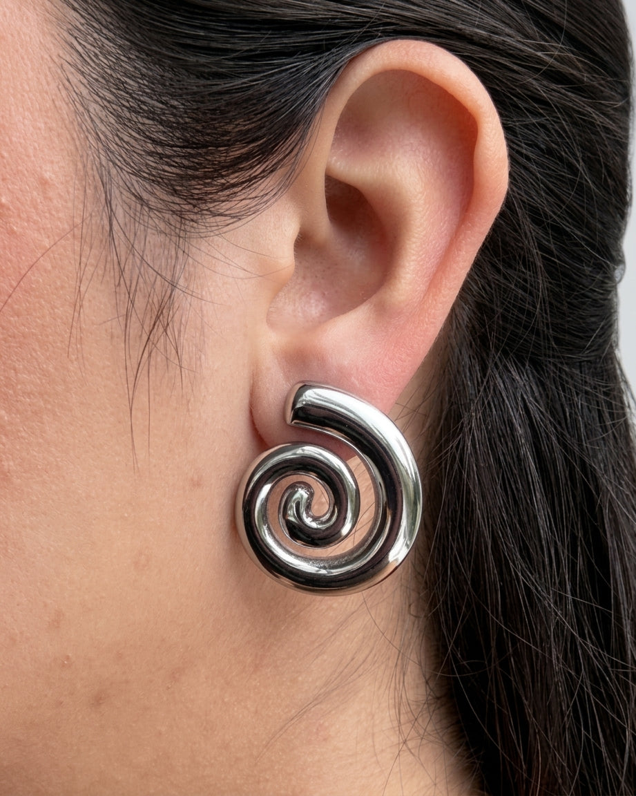 Lisboa Earrings Silver