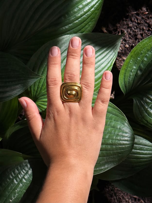Tulum Gold Ring